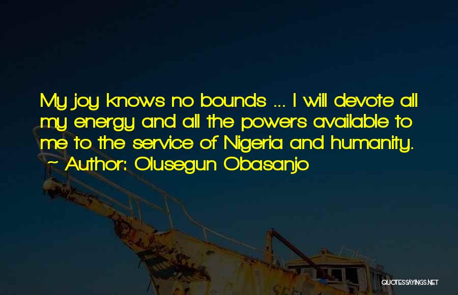 Olusegun Obasanjo Quotes 751432