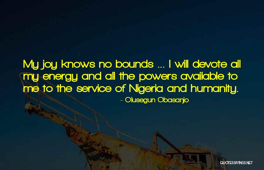 Olusegun Obasanjo Quotes 751432