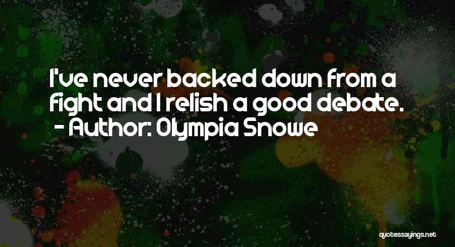 Olympia Snowe Quotes 310299