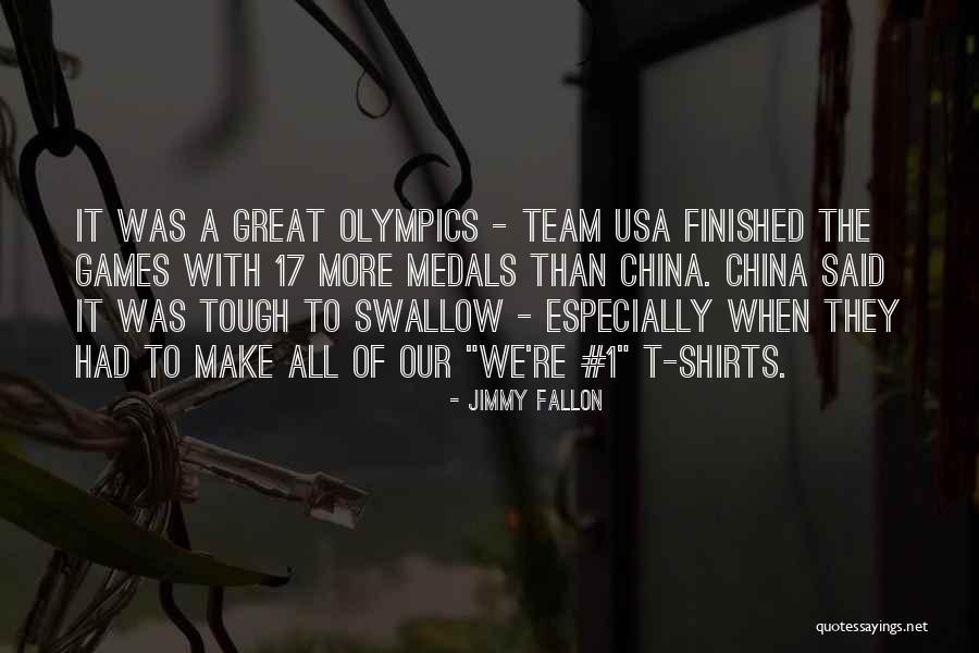 Olympics Games Quotes By Jimmy Fallon