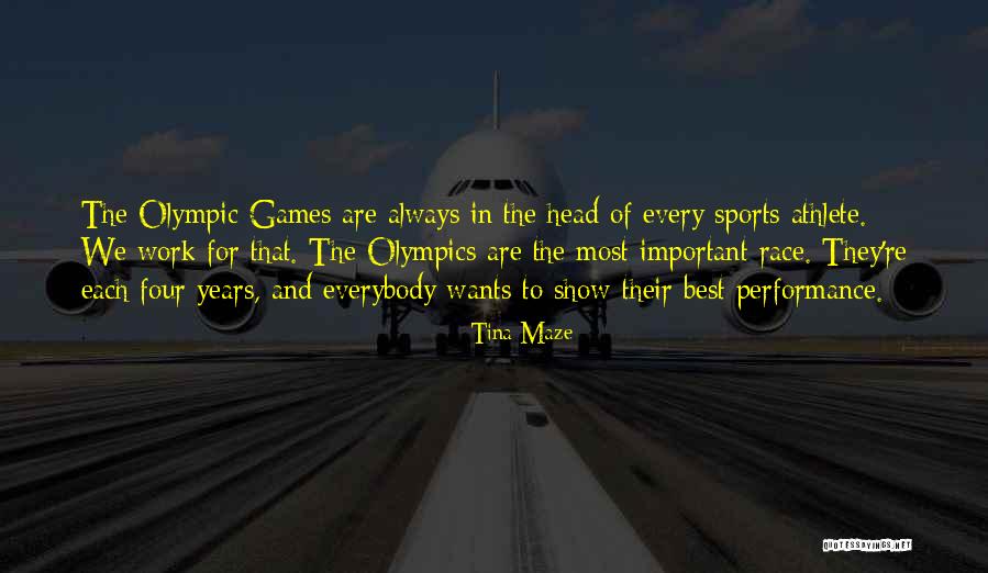 Olympics Games Quotes By Tina Maze Olympics Games Quotes By Tina Maze