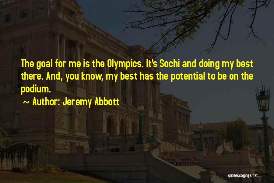 Olympics Quotes By Jeremy Abbott