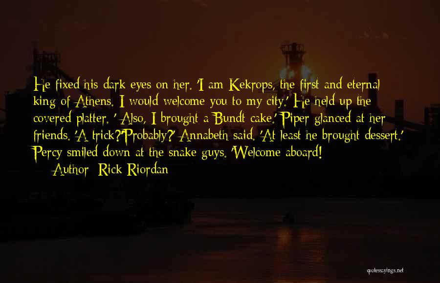 Olympus Down Quotes By Rick Riordan