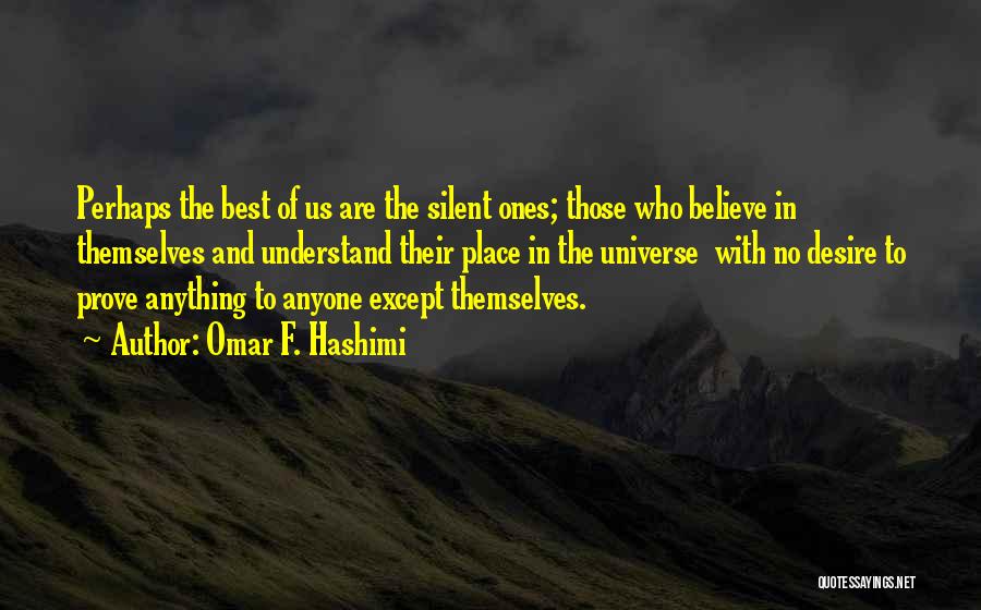 Omar F. Hashimi Quotes 1812387