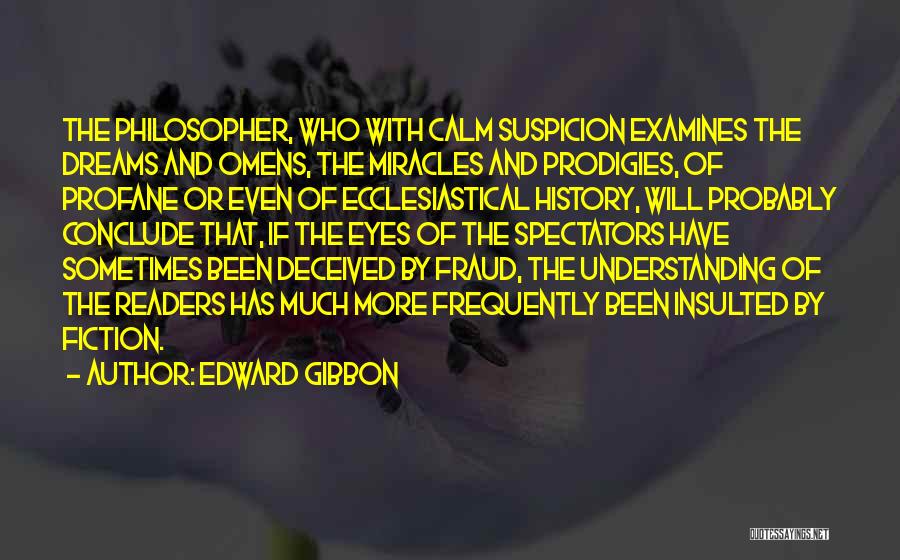 Omens Quotes By Edward Gibbon