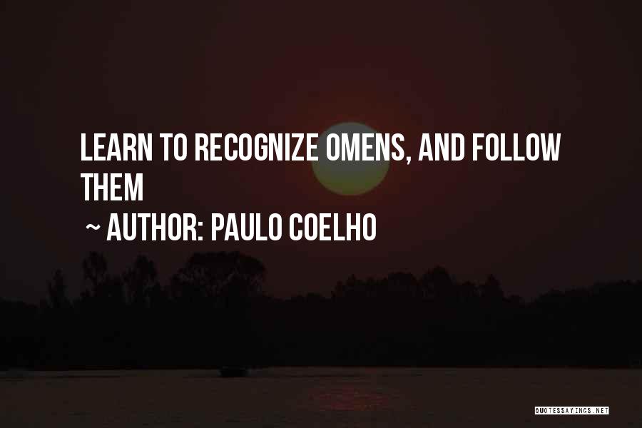 Omens Quotes By Paulo Coelho