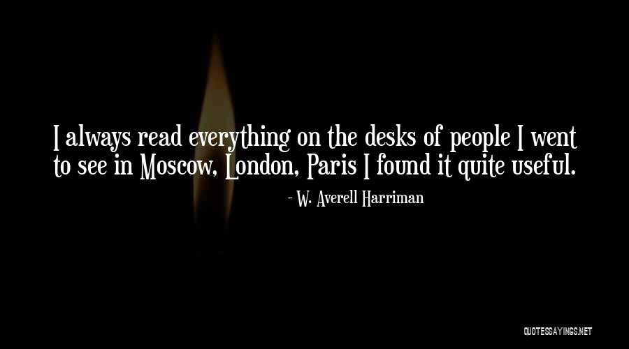 Omgash Quotes By W. Averell Harriman Omgash Quotes By W. Averell Harriman
