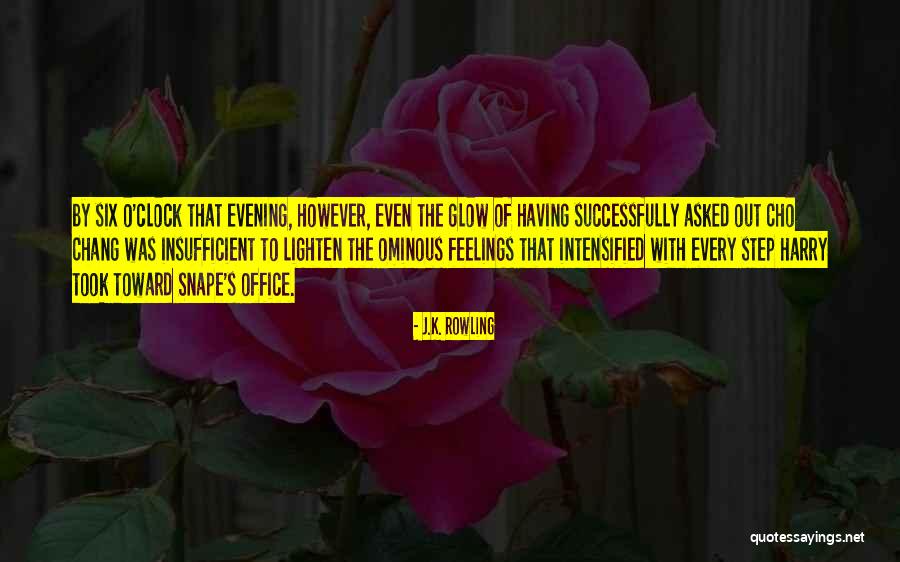 Ominous Feelings Quotes By J.K. Rowling Ominous Feelings Quotes By J.K. Rowling