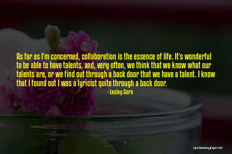 Ominous Positivity Quotes By Lesley Gore Ominous Positivity Quotes By Lesley Gore