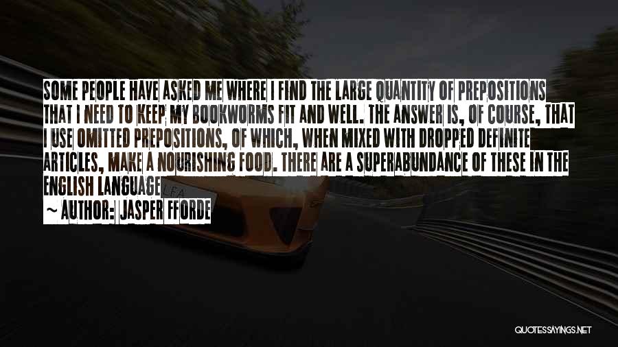 Omitted Quotes By Jasper Fforde