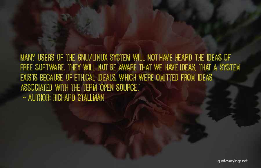 Omitted Quotes By Richard Stallman