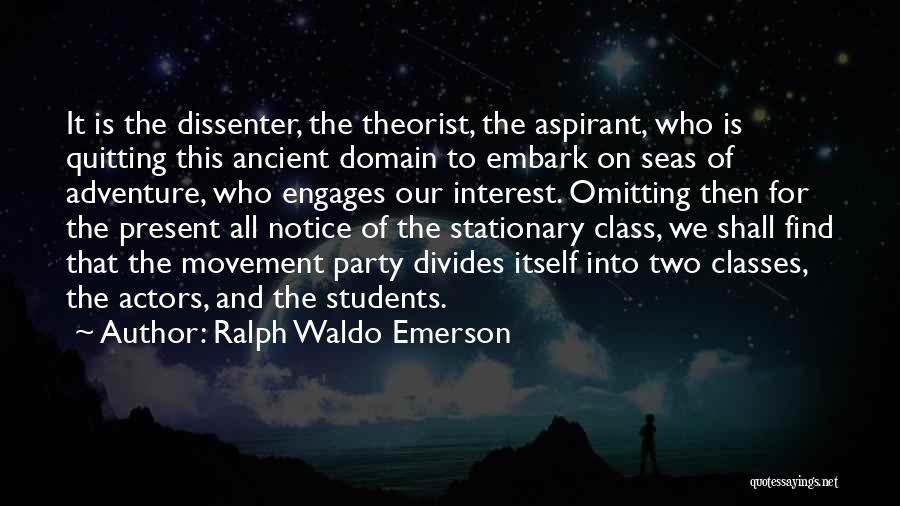 Omitting Quotes By Ralph Waldo Emerson