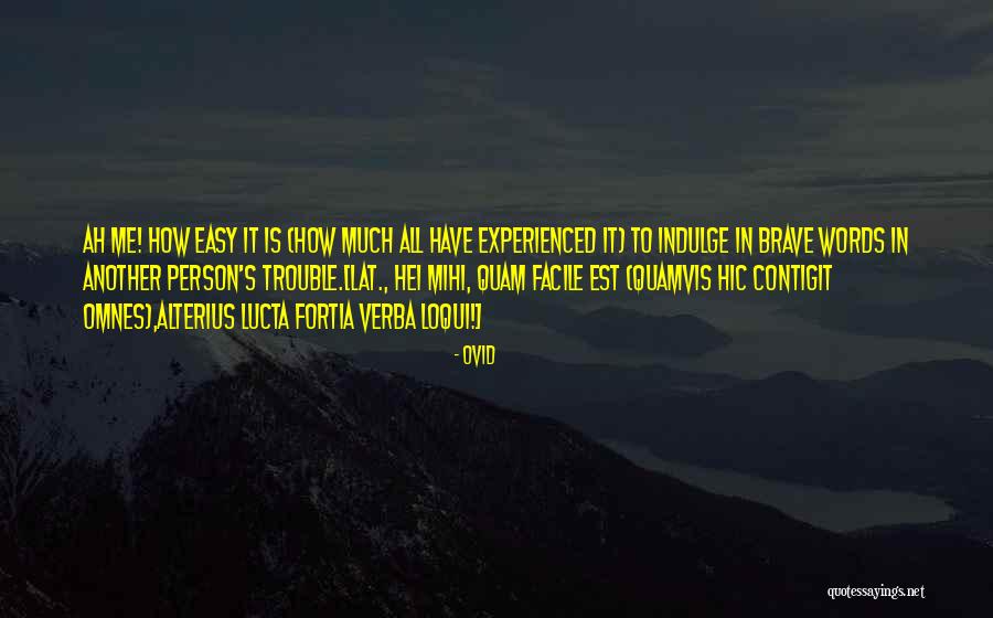 Omnes Quotes By Ovid Omnes Quotes By Ovid