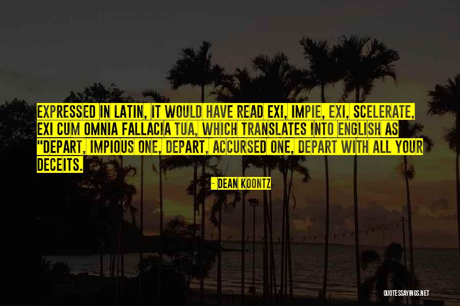 Omnia Quotes By Dean Koontz Omnia Quotes By Dean Koontz