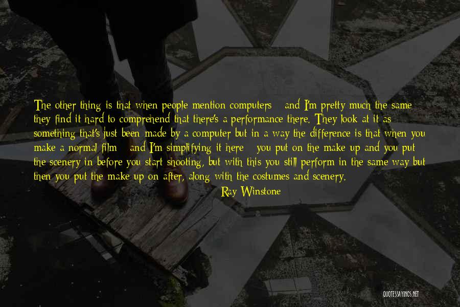 Omnific Word Quotes By Ray Winstone Omnific Word Quotes By Ray Winstone