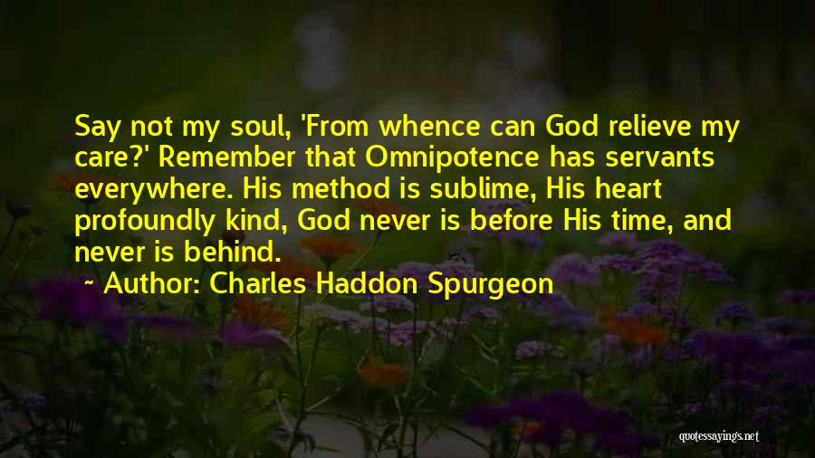 Omnipotence Quotes By Charles Haddon Spurgeon