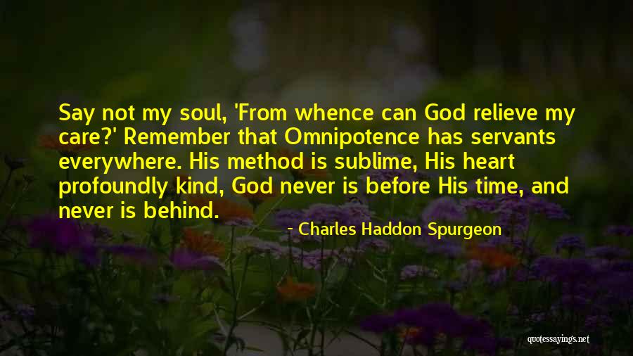 Omnipotence Quotes By Charles Haddon Spurgeon