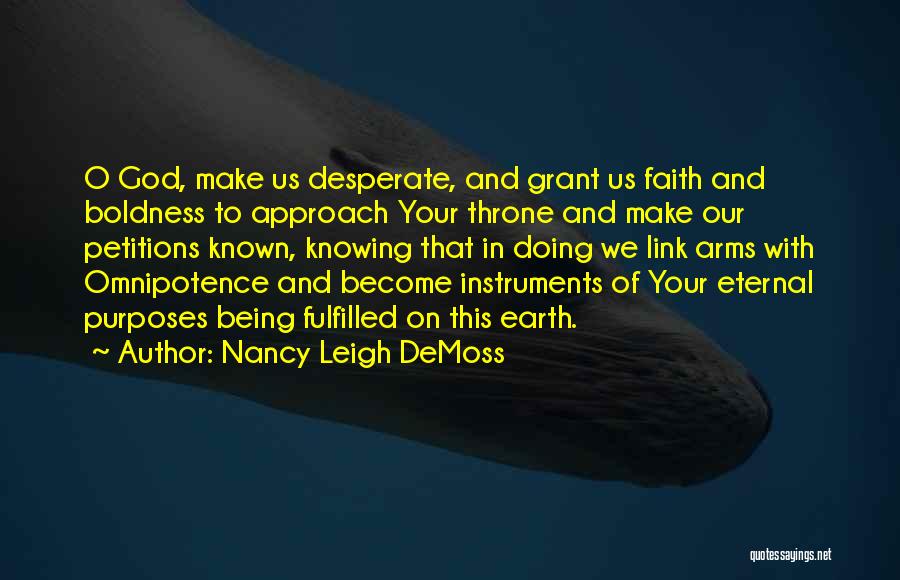 Omnipotence Quotes By Nancy Leigh DeMoss