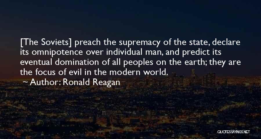 Omnipotence Quotes By Ronald Reagan
