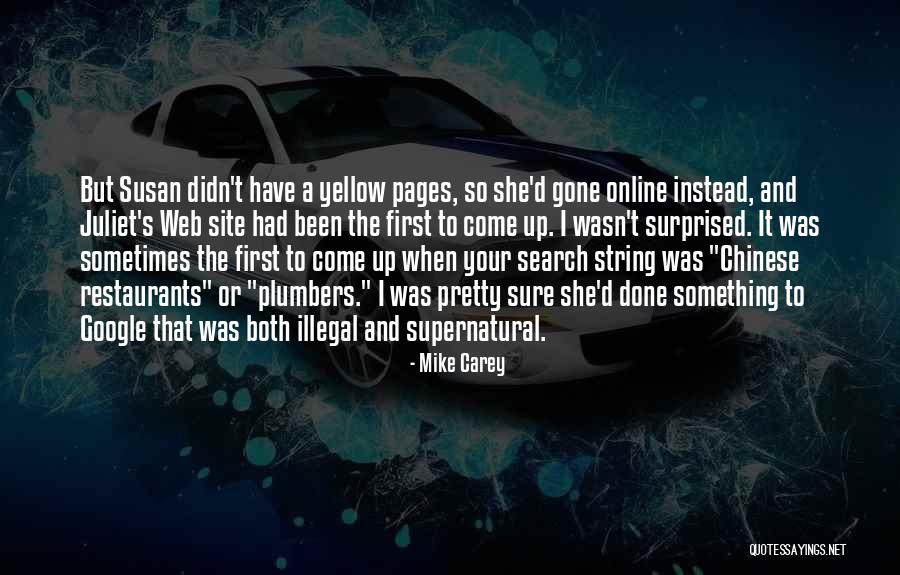 Omnipotens Deus Quotes By Mike Carey