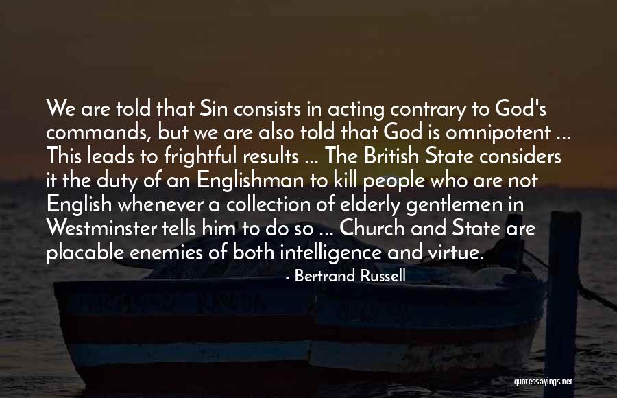 Omnipotent God Quotes By Bertrand Russell Omnipotent God Quotes By Bertrand Russell