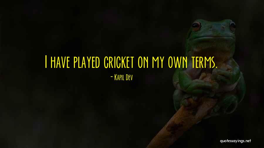 Omnium Cultural Quotes By Kapil Dev Omnium Cultural Quotes By Kapil Dev