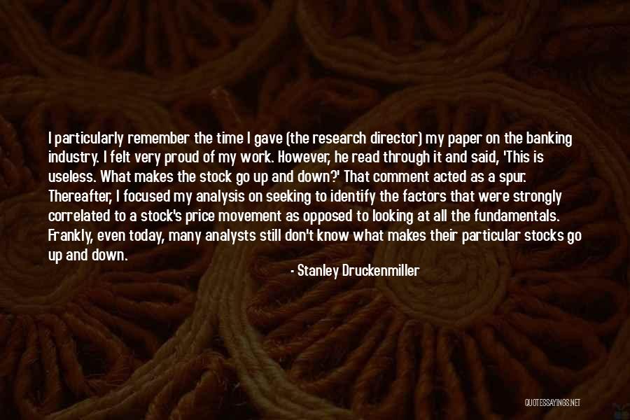 Omotunde Mahoney Quotes By Stanley Druckenmiller Omotunde Mahoney Quotes By Stanley Druckenmiller