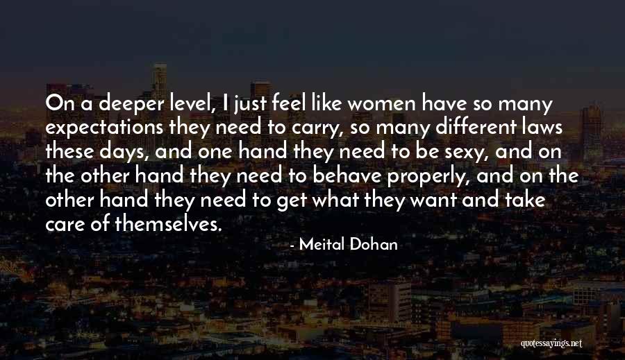 On A Different Level Quotes By Meital Dohan