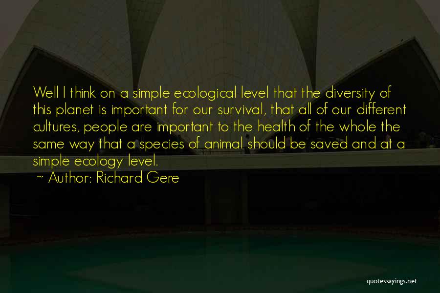 On A Different Level Quotes By Richard Gere