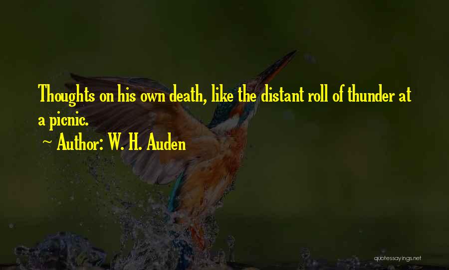 On A Roll Quotes By W. H. Auden