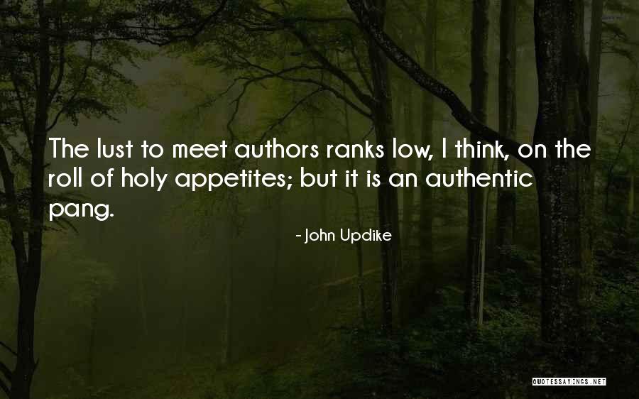 On Authors Quotes By John Updike On Authors Quotes By John Updike