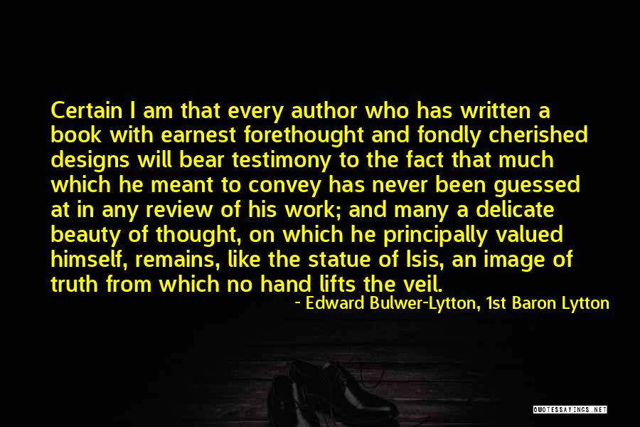 On Beauty Book Quotes By Edward Bulwer-Lytton, 1st Baron Lytton On Beauty Book Quotes By Edward Bulwer-Lytton, 1st Baron Lytton