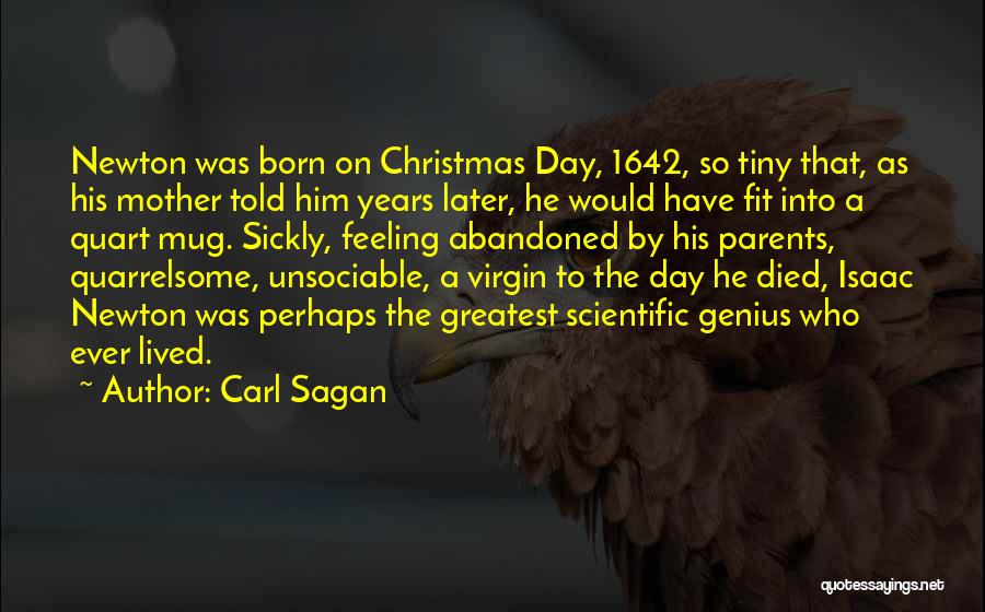 On Christmas Day Quotes By Carl Sagan