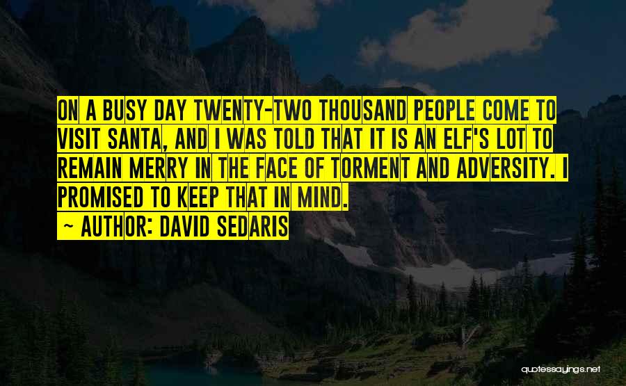 On Christmas Day Quotes By David Sedaris