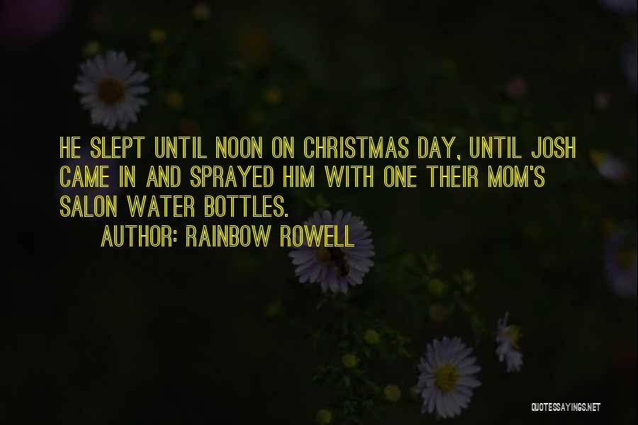 On Christmas Day Quotes By Rainbow Rowell