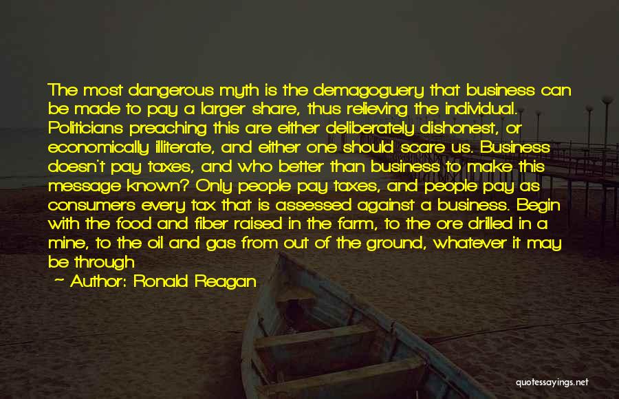 On Dangerous Ground Quotes By Ronald Reagan