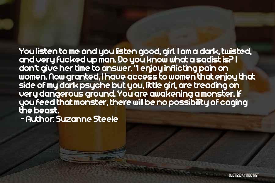 On Dangerous Ground Quotes By Suzanne Steele