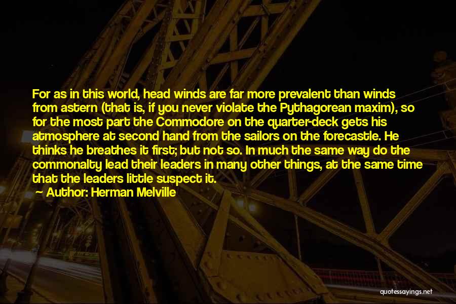 On Deck Quotes By Herman Melville