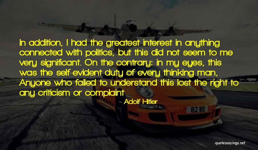 On Duty Quotes By Adolf Hitler On Duty Quotes By Adolf Hitler