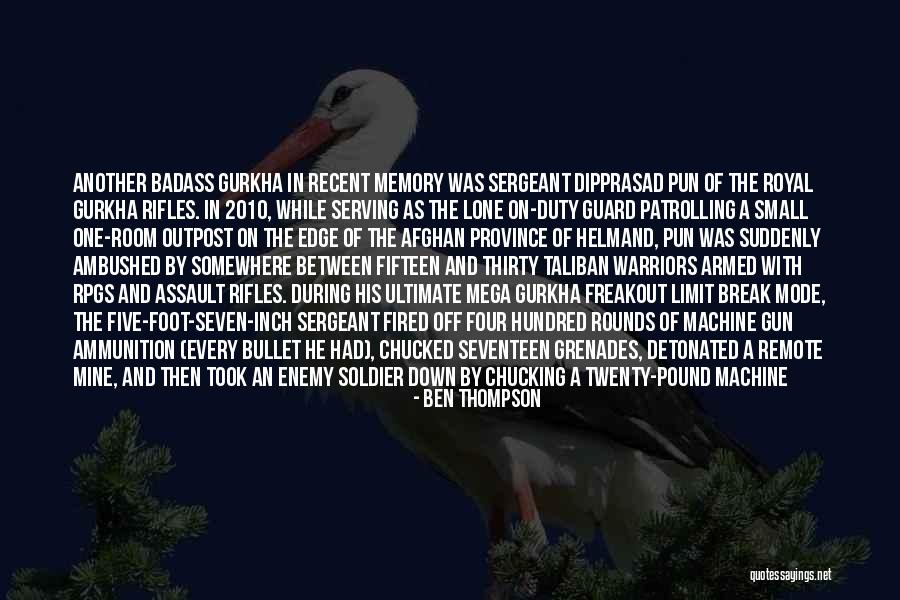 On Duty Quotes By Ben Thompson On Duty Quotes By Ben Thompson