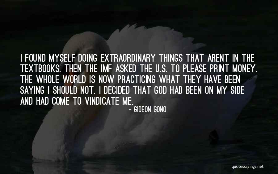 On God Quotes By Gideon Gono On God Quotes By Gideon Gono