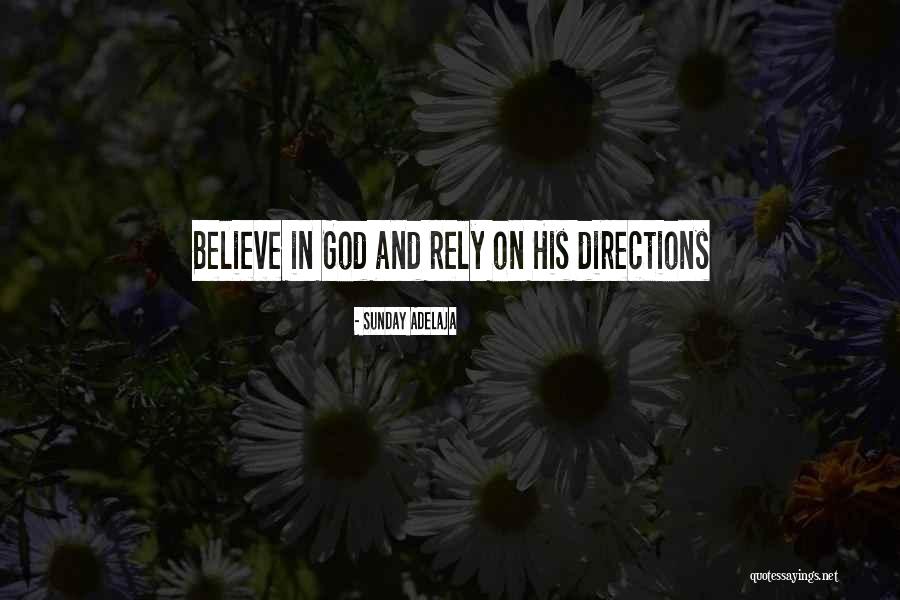On God Quotes By Sunday Adelaja