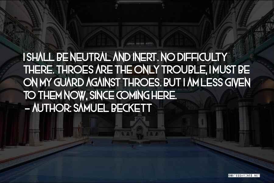 On Guard Quotes By Samuel Beckett