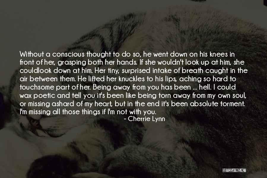 On Her Knees Quotes By Cherrie Lynn