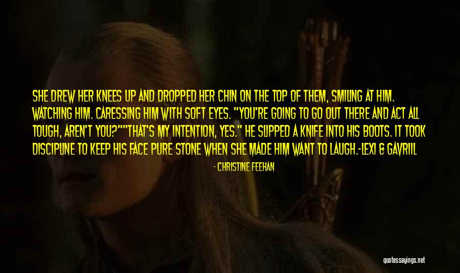 On Her Knees Quotes By Christine Feehan