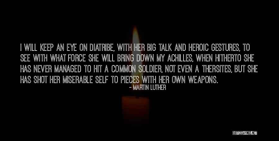 On Her Own Quotes By Martin Luther On Her Own Quotes By Martin Luther
