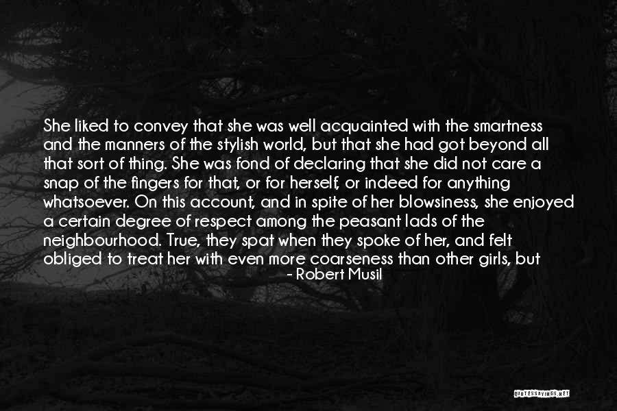 On Her Own Quotes By Robert Musil On Her Own Quotes By Robert Musil