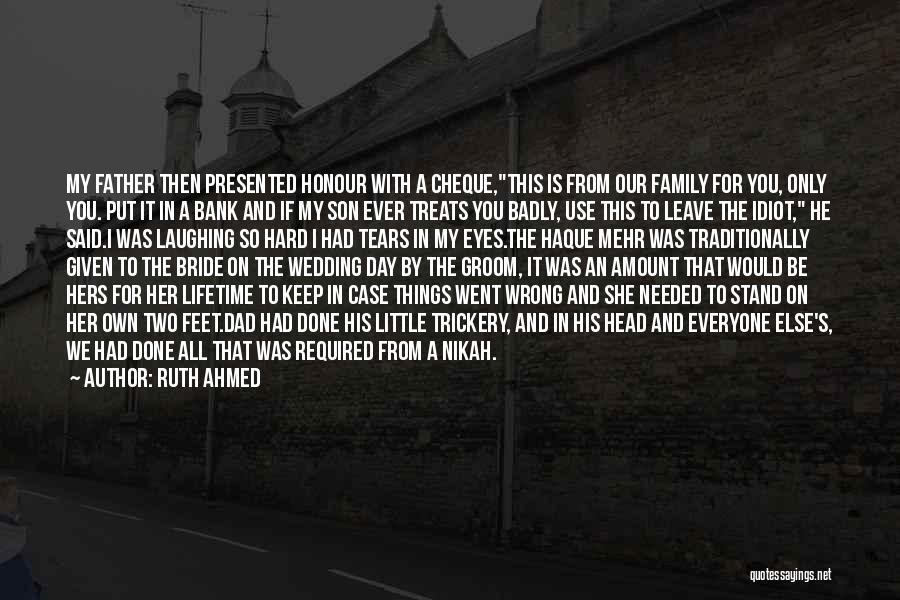 On Her Own Quotes By Ruth Ahmed