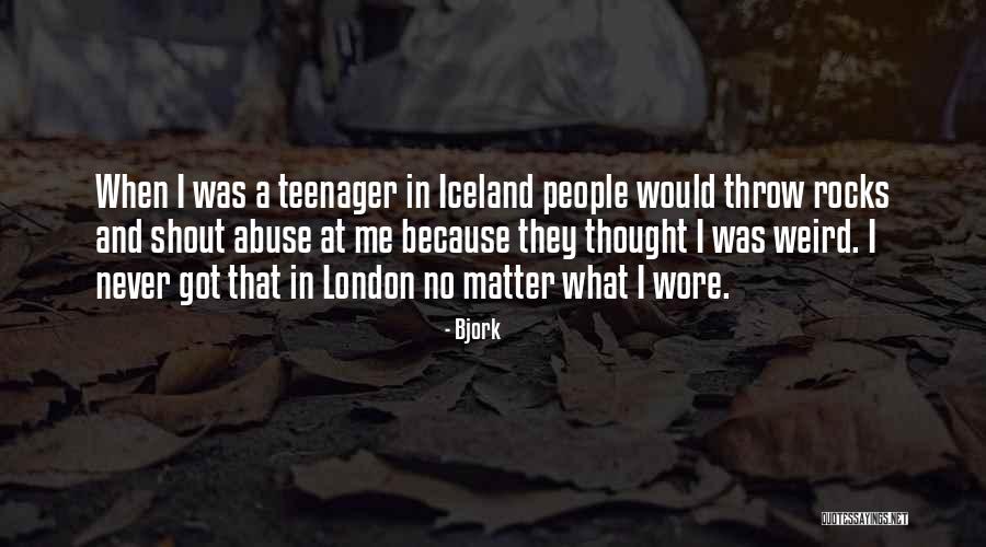 On Iceland Quotes By Bjork On Iceland Quotes By Bjork
