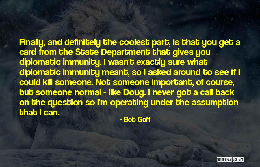 On Immunity Quotes By Bob Goff On Immunity Quotes By Bob Goff